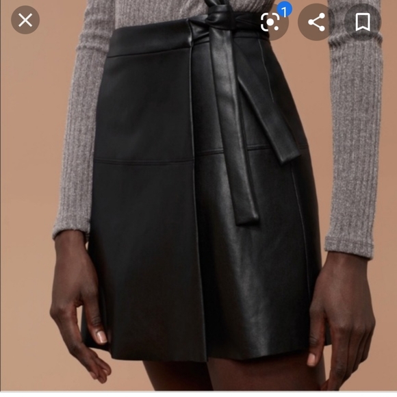 Aritzia/Wilfred Spurlock wrap skirt - Picture 3 of 3